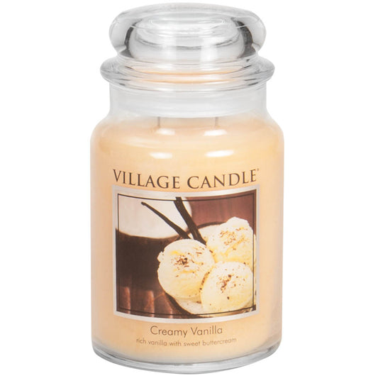 Creamy Vanilla - duftlys med 170 timer brennetid